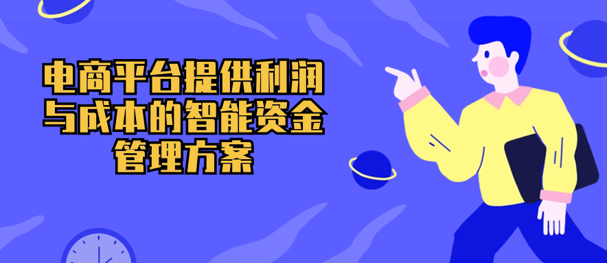 电商平台提供利润与成本的智能资金管理方案