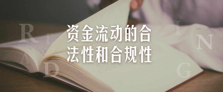 资金流动的合法性和合规性