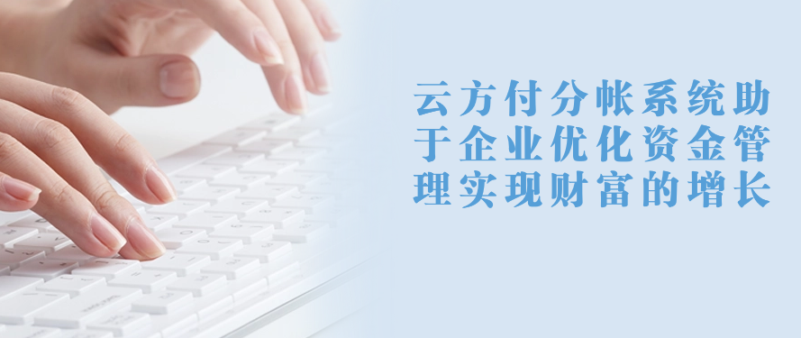 云方付分帐系统助于企业优化资金管理实现财富的增长