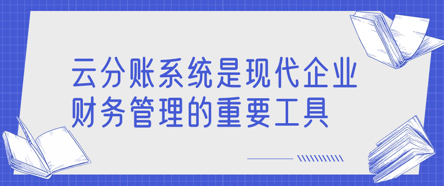 云分账系统是现代企业财务管理的重要工具