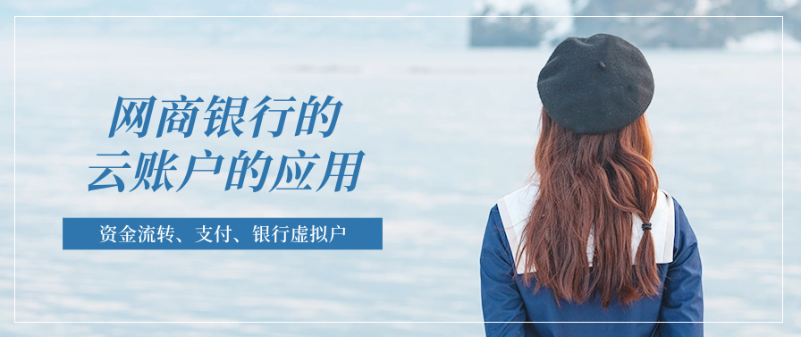 网商银行的云账户的应用及资金流转、支付、银行虚拟户