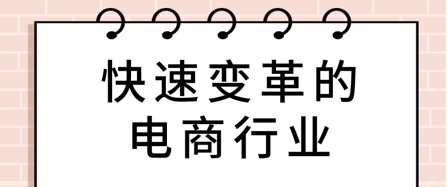 快速变革的电商行业
