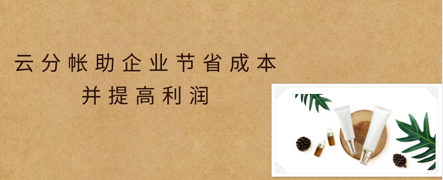 云分帐助企业节省成本并提高利润