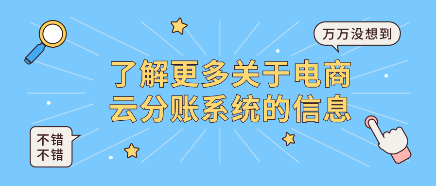 了解更多关于电商云分账系统的信息