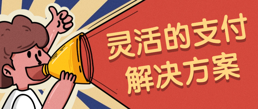 灵活的支付解决方案