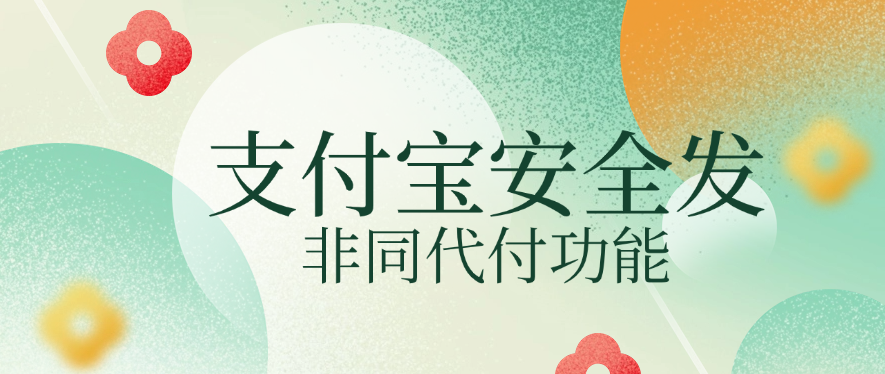 支付宝安全发的非同代付功能