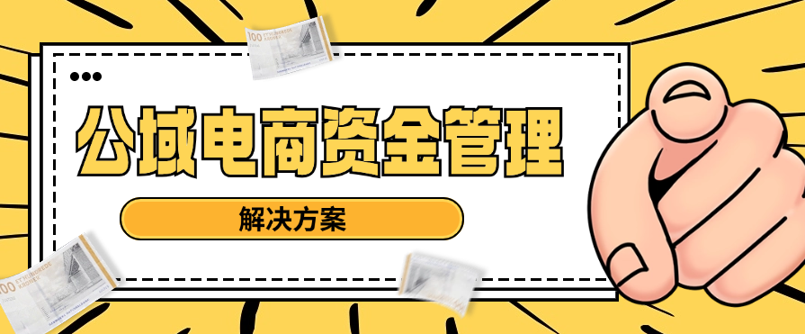 公域电商资金管理解决方案